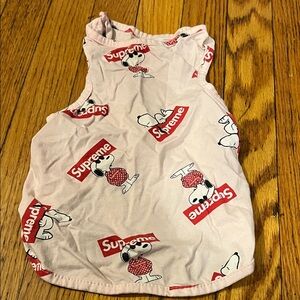 Supreme Dog Pink Snoopy Print